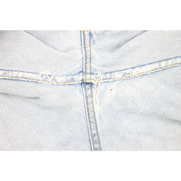 Vintage Levi's 501 Light Wash Rock Grunge High Waisted Festival Mom Denim Jeans - Picture 3 of 8